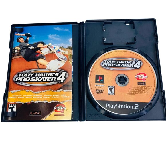 Tony Hawk's Pro Skater 4 Playstation 2 Game Complete w/ Manual Excellent C. Disc - Picture 3 of 3